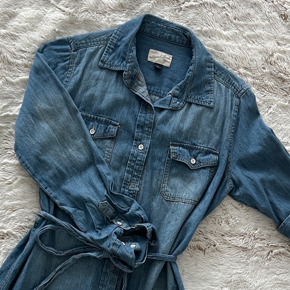Universal Thread Blue Denim Dress